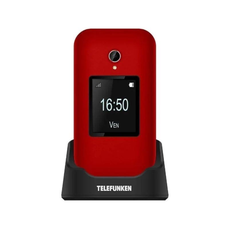 Telefunken S460 32 MB Rojo - Teléfono Móvil para Personas Mayores - Ítem2