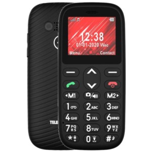 Telefunken S520 64Mo Noir - Téléphone portable pour seniors