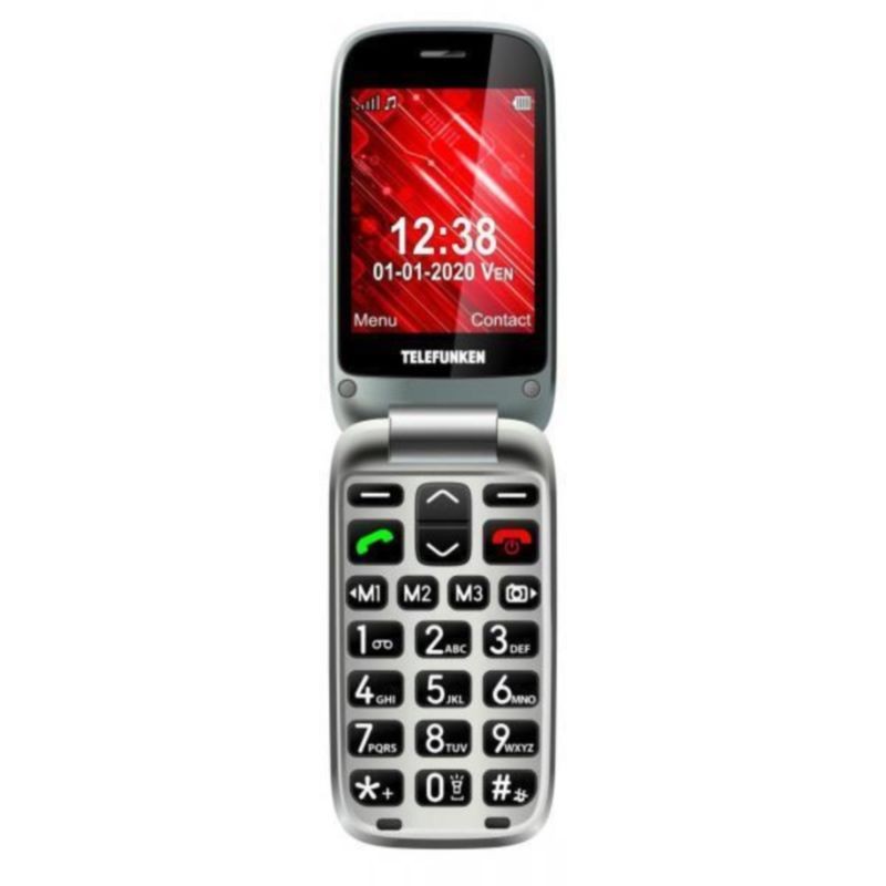 Telefunken S560 64 MB Rouge - Téléphone portable pour seniors - Ítem2
