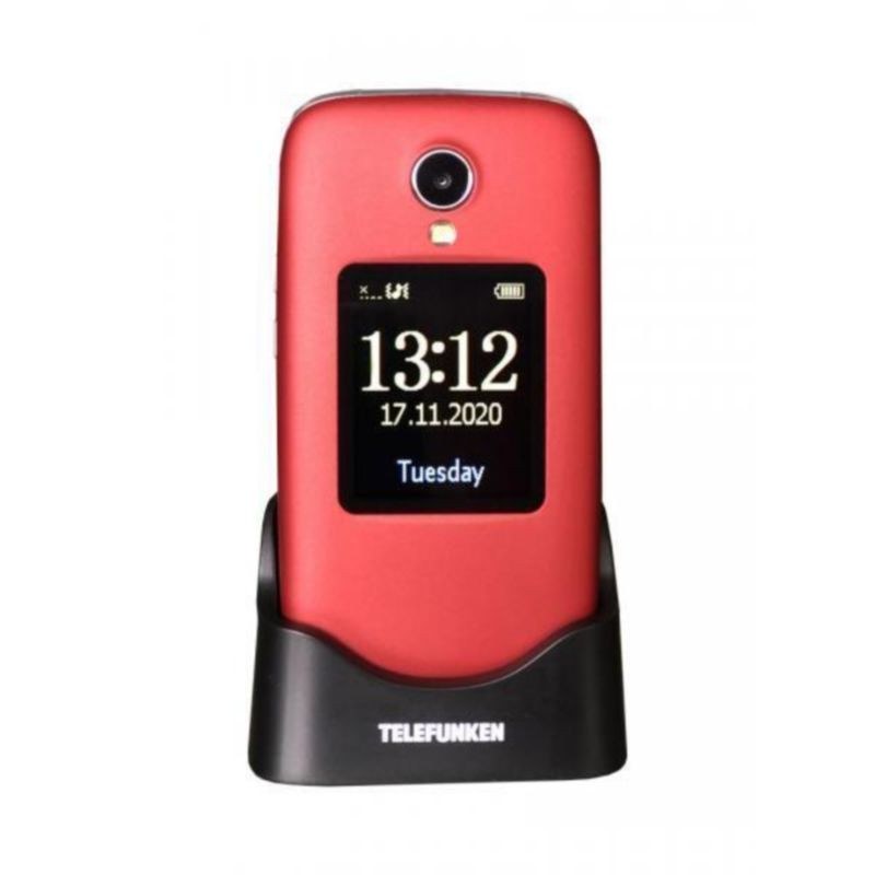 Telefunken S560 64 MB Rouge - Téléphone portable pour seniors - Ítem5