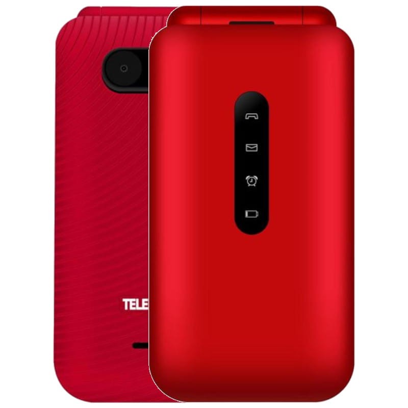 Telefunken S740 512Mb Vermelho - Telemóvel para Seniores - Item1