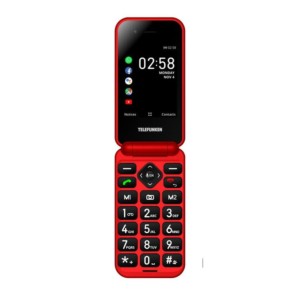 Telefunken S740 512Mo Rouge - Téléphone pour seniors