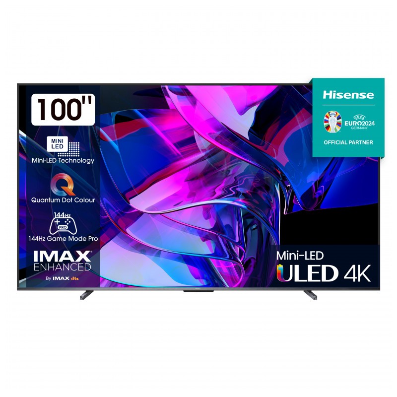 Hisense 100U7KQ 100” 4K Ultra HD 144 Hz Mini LED - Télévision - Ítem