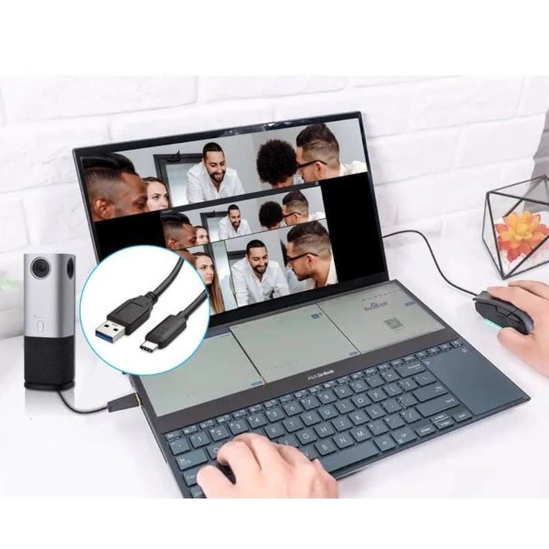 Tenveo Meeting Go 360º Microphone Noir Argent - Webcam - Ítem8