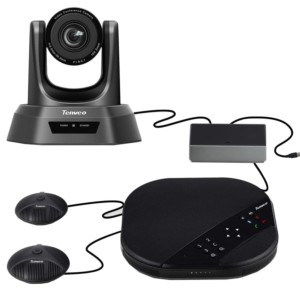 Tenveo VA3000E Kit de vidéoconférence Zoom 10X Haut-parleur tout-en-un