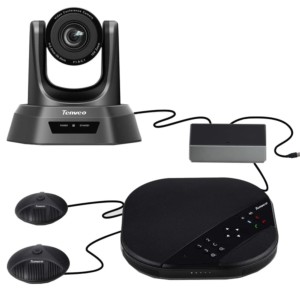 Tenveo VA3000E Kit de videoconferencia Zoom 10X Altavoz Todo en uno