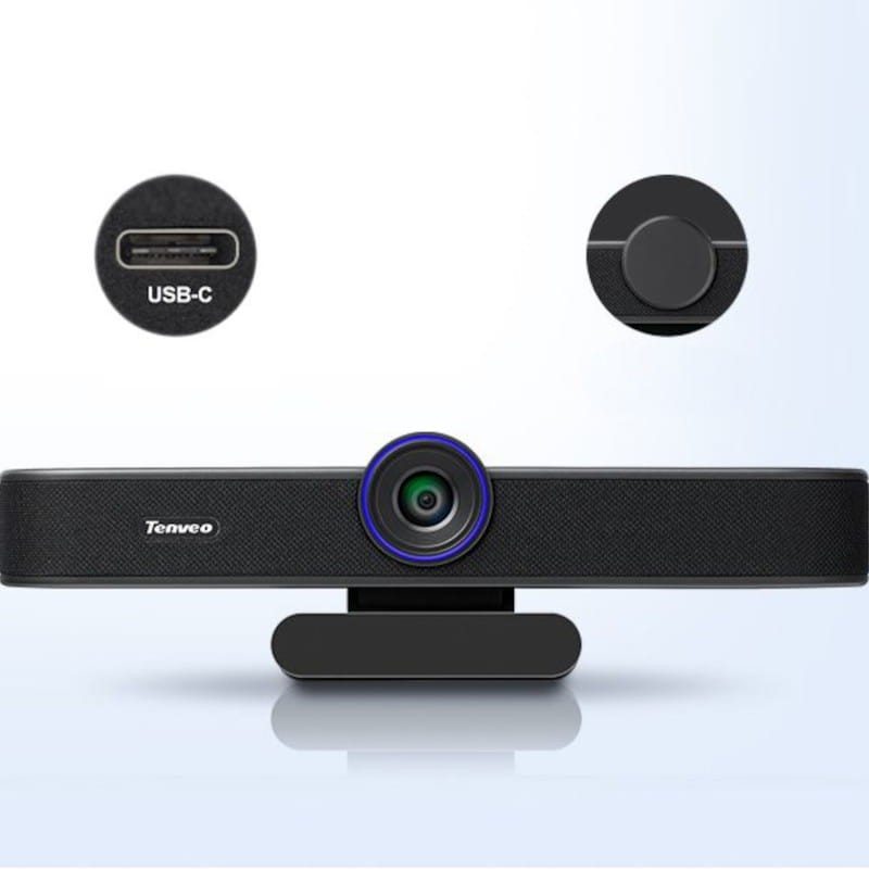 Tenveo VA300C 4K Zoom 4x Avec Microphone EPTZ Noir - Webcam - Ítem2