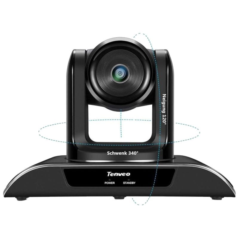 Tenveo VHD4K 4K Zoom 5X USB PTZ Grand Angle Noir - Caméra Web - Ítem1