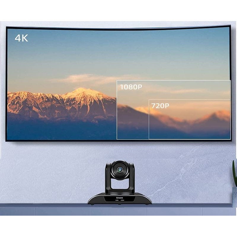 Tenveo VHD4K 4K Zoom 5X USB PTZ Grand Angle Noir - Caméra Web - Ítem6