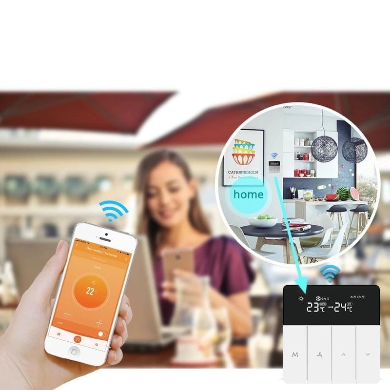 Termostato Inteligente Zemismart - Google Home / Amazon Alexa - Ítem2
