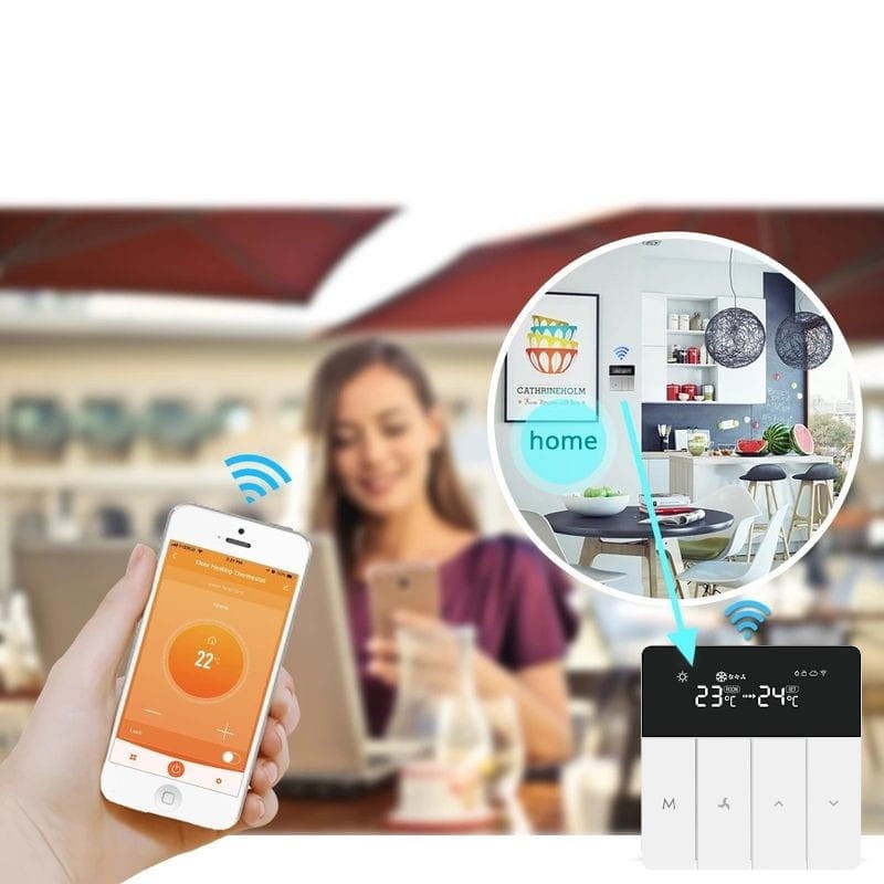 Comprar Termostato Inteligente Zemismart - Control por voz
