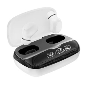 TG03 TWS Bluetooth Branco - Fones de ouvido intra-auriculares