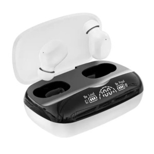 TG03 TWS Bluetooth Branco - Fones de ouvido intra-auriculares