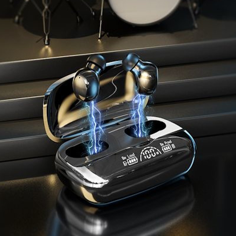TG03 TWS Bluetooth Preto - Fones de ouvido intra-auriculares - Item1