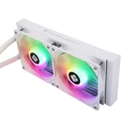 Vista completa da Refrigeração líquida Thermalright Aqua Elite 240 V3 Branco