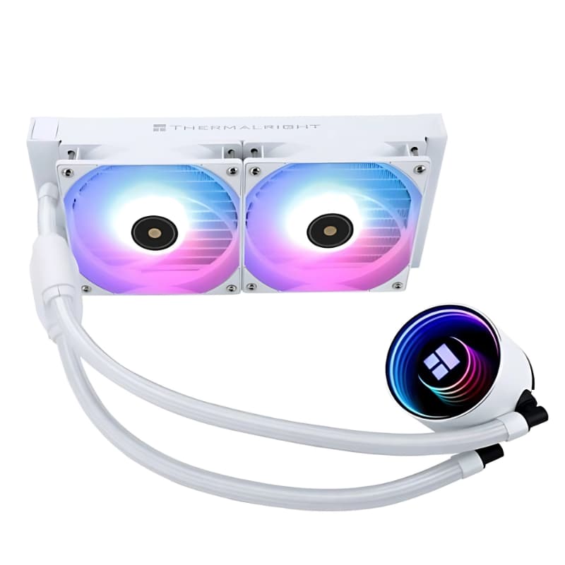 Vue générale du Refroidissement liquide Thermalright Frozen Notte ARGB Blanc