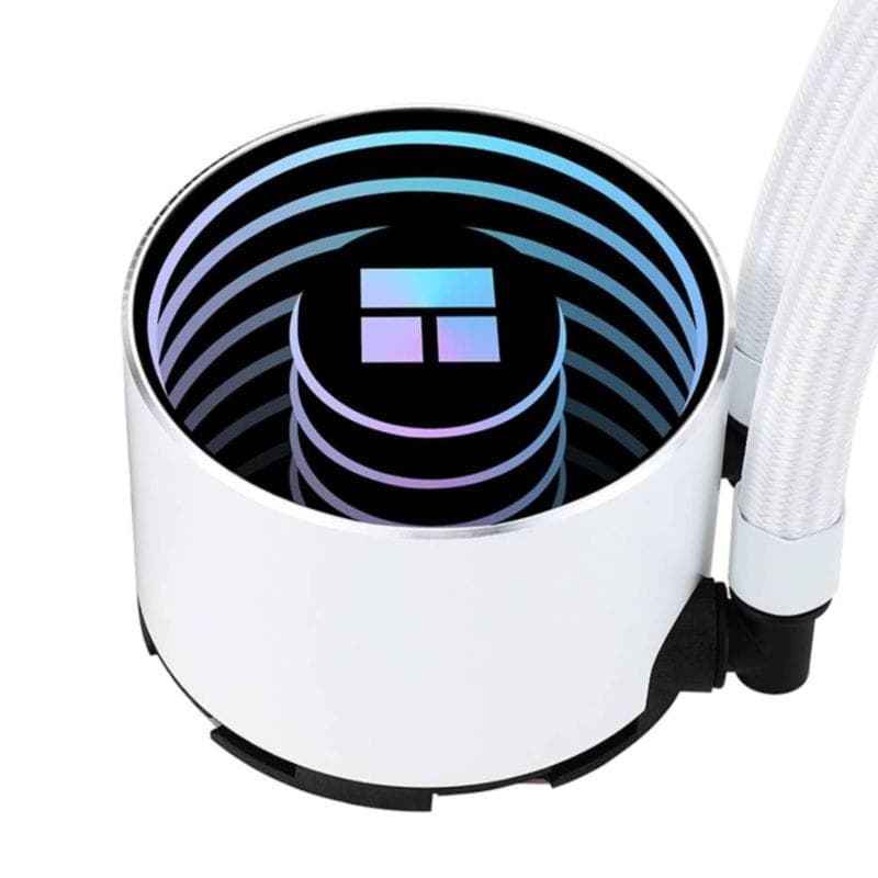 Détail de la pompe du Refroidissement liquide Thermalright Frozen Notte ARGB Blanc