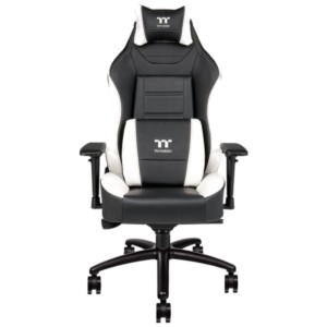 Thermaltake X-Comfort Seat and Back Padded Black and White 