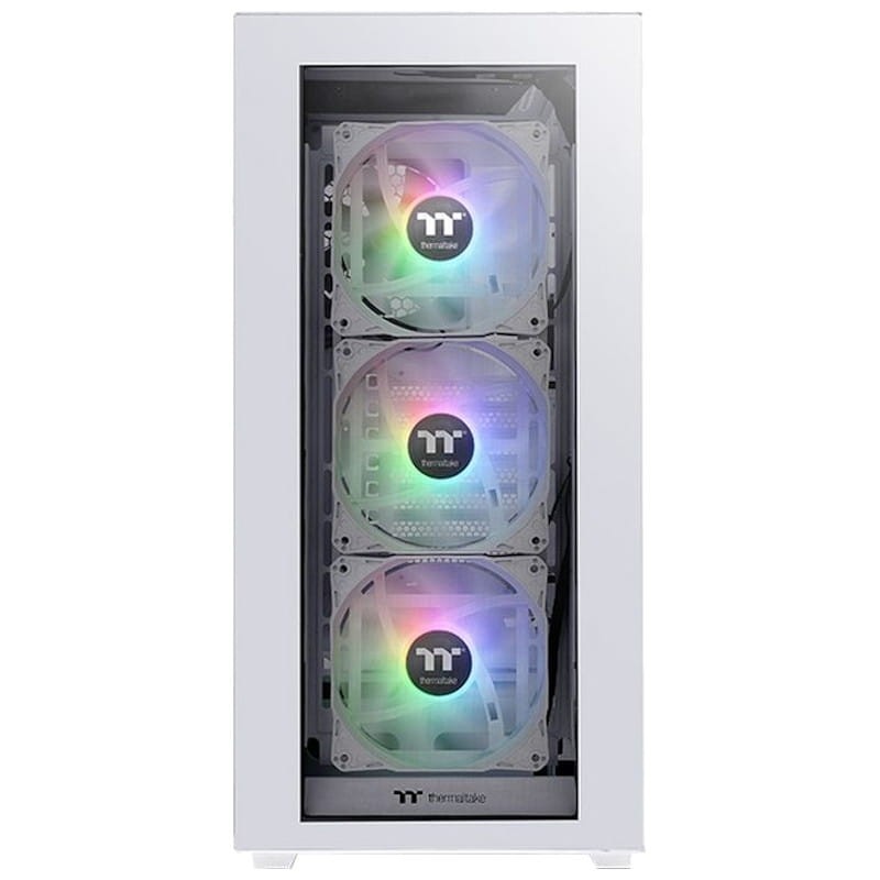 Thermaltake Divider 300 TG ARGB Air Snow Verre Trempé USB 3.0 Blanc - Ítem1