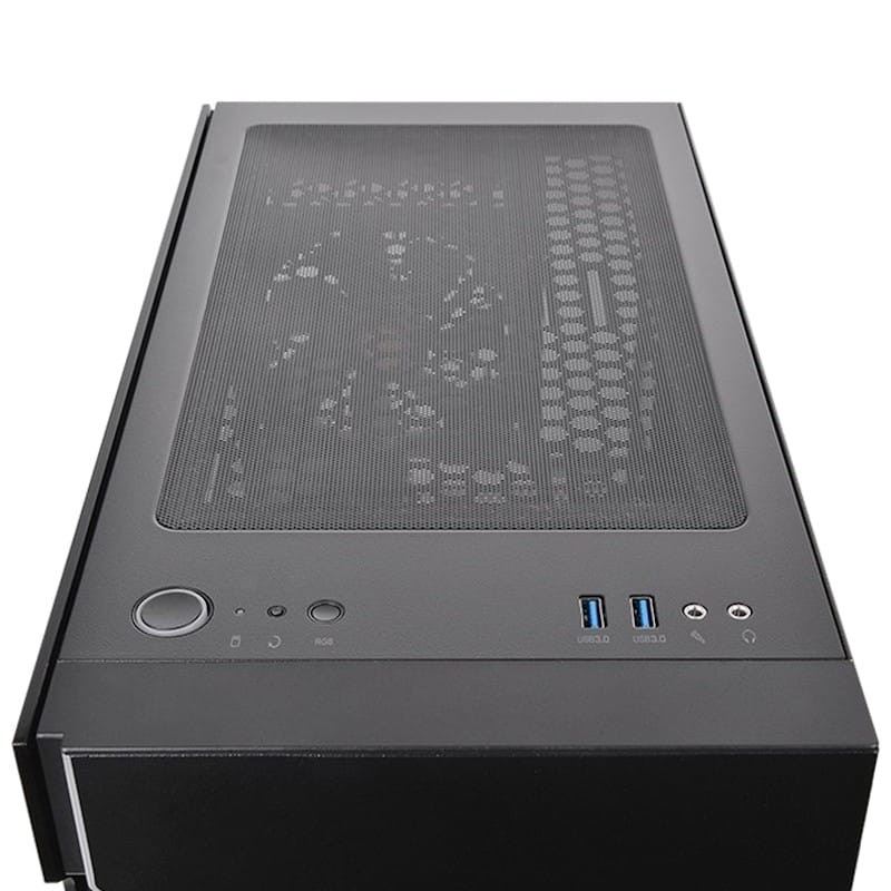 Thermaltake H200 TG RGB Vidro temperado USB 3.0 Preto - Item5