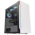 Thermaltake H200 TG Snow Edition RGB Cristal Templado USB 3.0 Blanco - Ítem