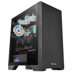 Thermaltake S300 Cristal Templado USB 3.0 Negro