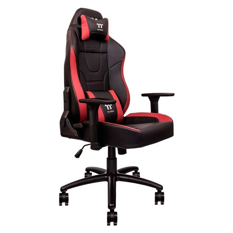 Silla Gaming Thermaltake U-Comfort Asiento y Respaldo acolchado Negro y Rojo - Ítem1