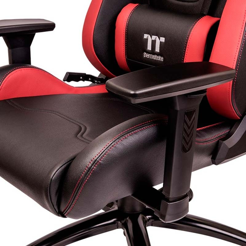 Thermaltake U-Fit Siège et Dossier rembourrés Noir et Rouge - Ítem4