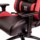 Thermaltake U-Fit Padded Seat and Backrest Black and Red - Item4