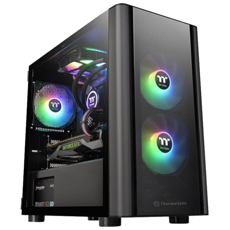Thermaltake V150 TG Vidro Temperado USB Preto - Item