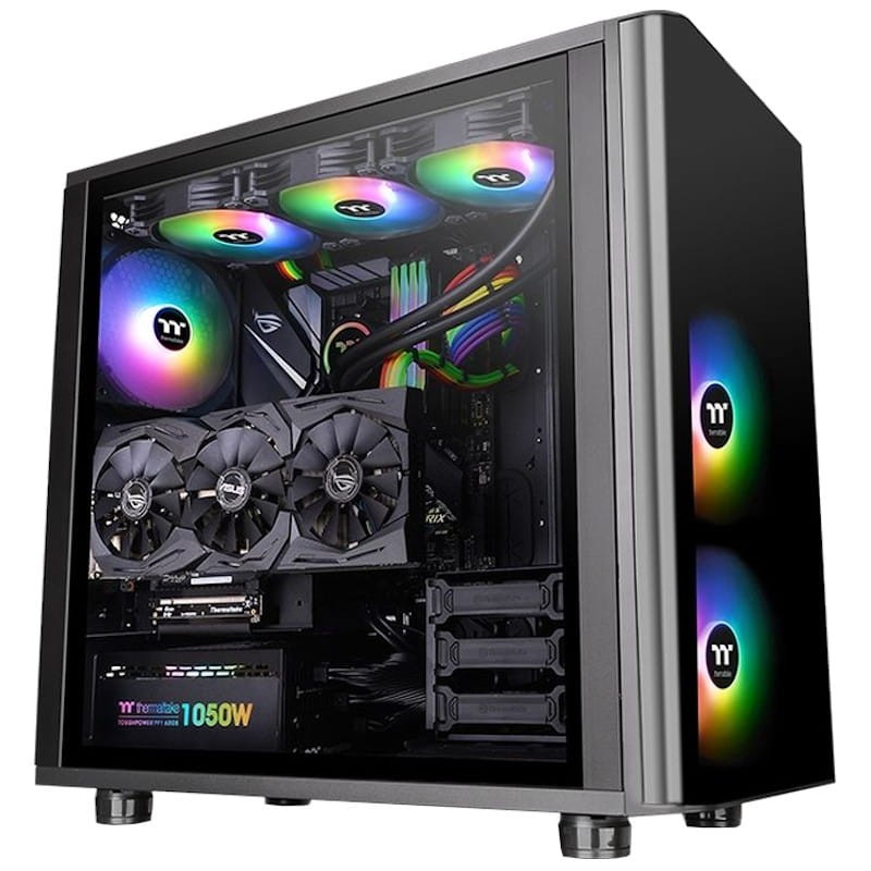Thermaltake View 31 ARGB Edition Verre Trempé USB 3.0 Noir
