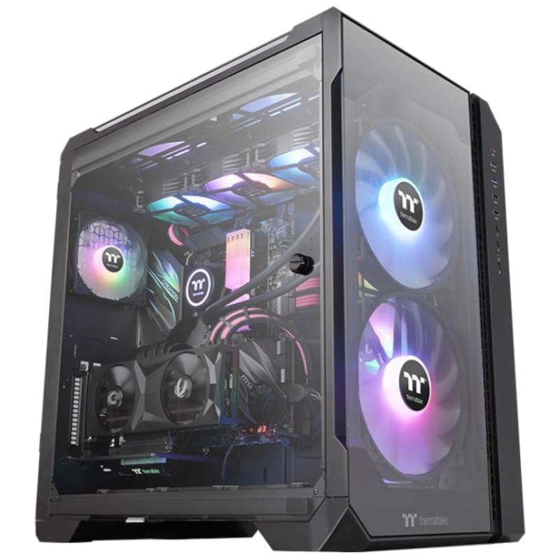 Thermaltake View 51 TG ARGB Vidro Temperado USB 3.1 Tipo C Preto - Item