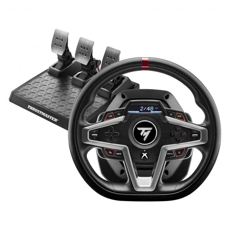Thrustmaster T248 PC/Xbox Series X|S/Xbox One - Combo Volante + pedales magnéticos - Clase B Reacondicionado - Ítem