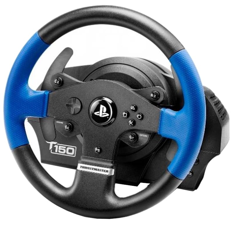 Thrustmaster T150 Force Feedback USB Volante + Pedales PC PS5 PS4 PS3 - Ítem2