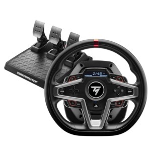 Thrustmaster T248 Force Feedback Adaptável Volante + Pedais PC PS4 PS5