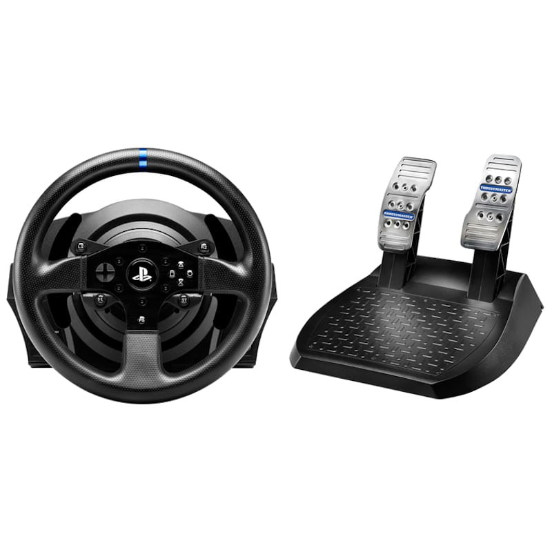 Thrustmaster T300RS Force Feedback Volante + Pedales PC PS3 PS4 PS5 - Ítem1