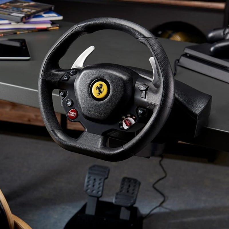 Thrustmaster T80 RW Ferrari 488 GTB - Volante PS5 / PS4 / PC - Ítem4
