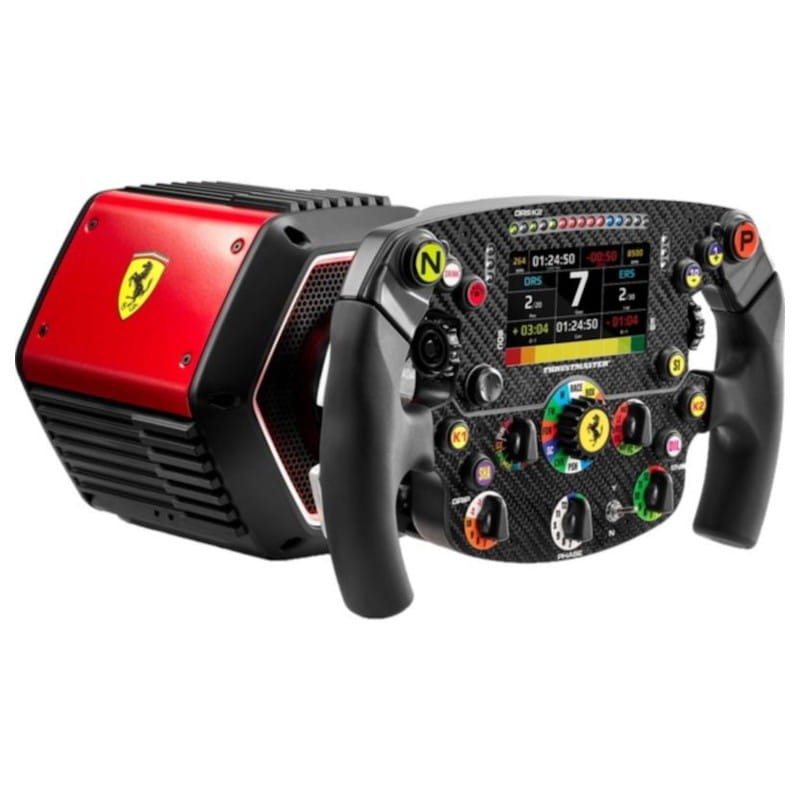 Thrustmaster T818 1:1 Ferrari SF1000 Negro/Rojo - Volante de carreras - Ítem