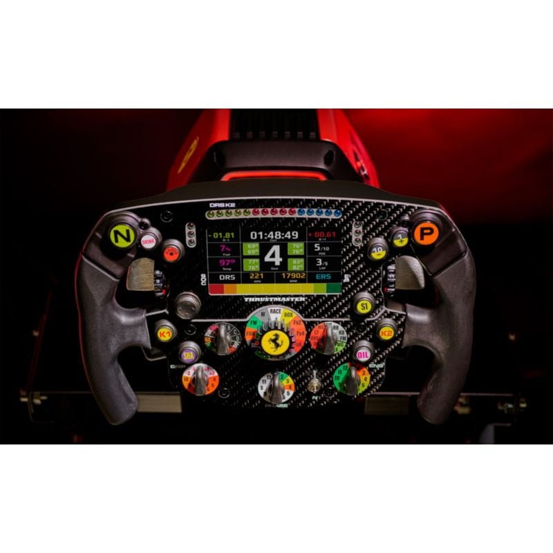 Thrustmaster T818 1:1 Ferrari SF1000 Negro/Rojo - Volante de carreras - Ítem3