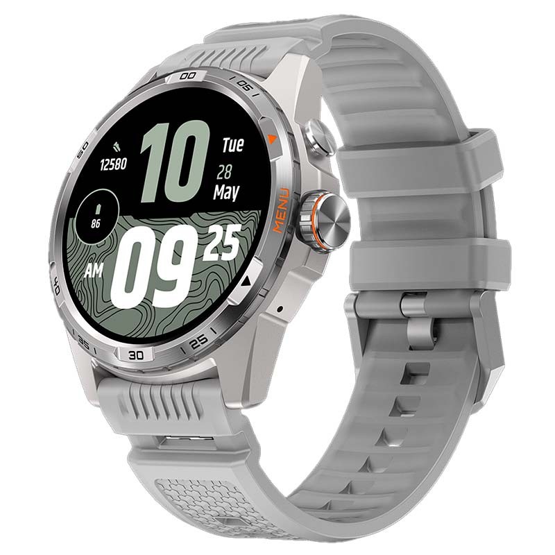 TicWatch Atlas Prateado - Smartwatch com GPS e NFC - Item1