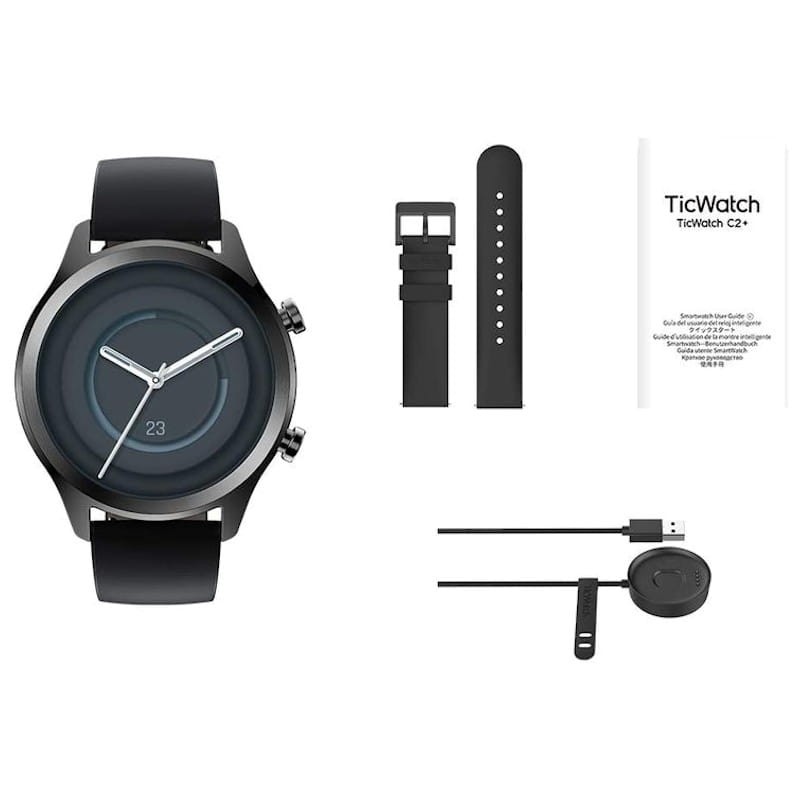 Ticwatch C2 Black Onyx Heart Rate Sensor