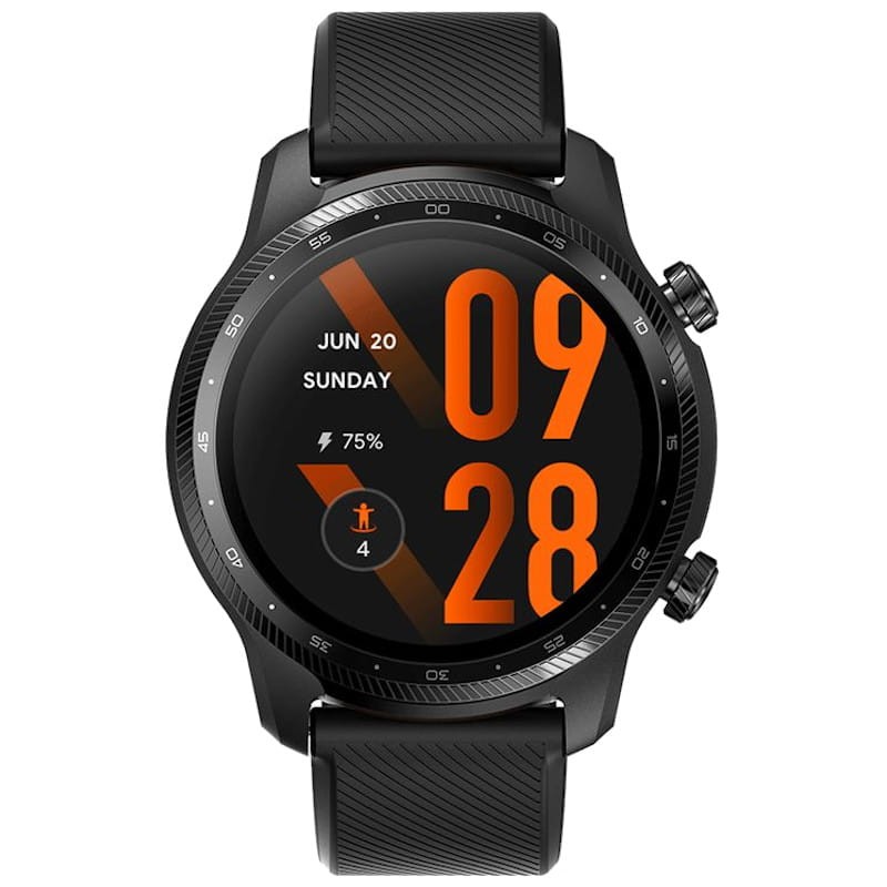 TicWatch Pro3 Ultra GPS Negro - Reloj inteligente Clase B Reacondicionado - Ítem