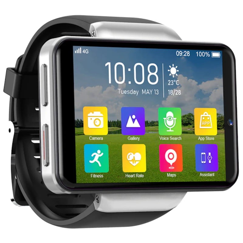 Smartwatch Suporte Google Play, Relógio Inteligente 4G, Aplicativo