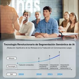 Timekettle M3 Versão Offline Sem Fios Bluetooth ANC 25 h Branco em uso, auricular branco elegante na orelha; slide mostra evolução da interpretação