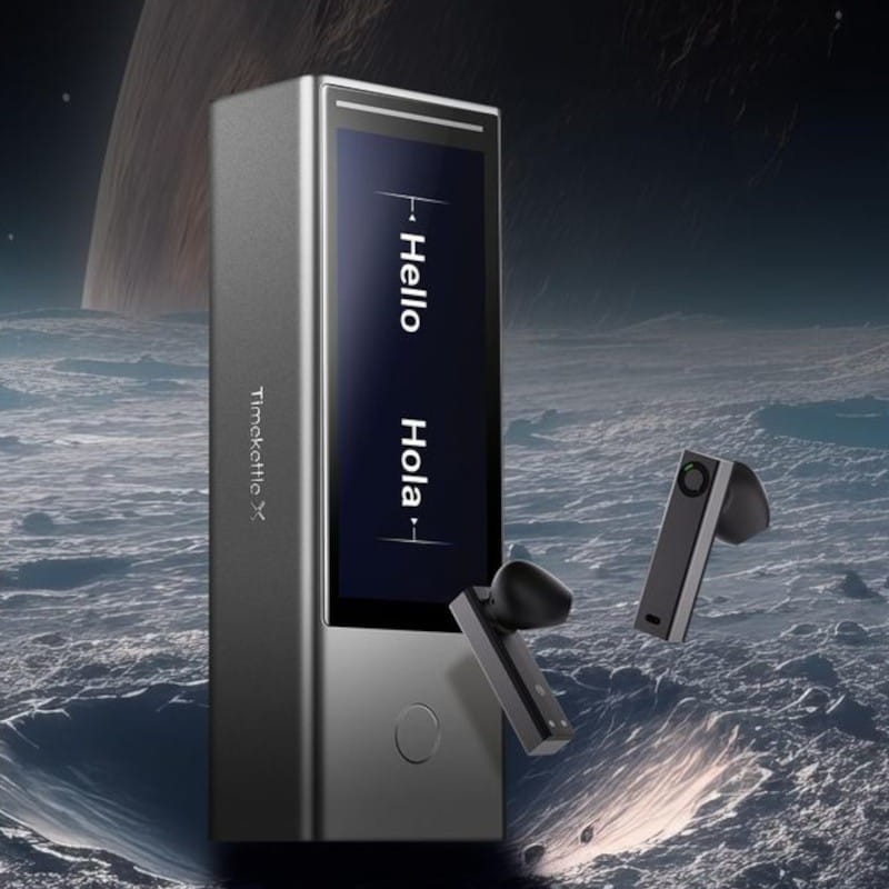 Timekettle X1 AI Interpreter Hub Preto - Sem Selo - Tradutor Portátil - Item1