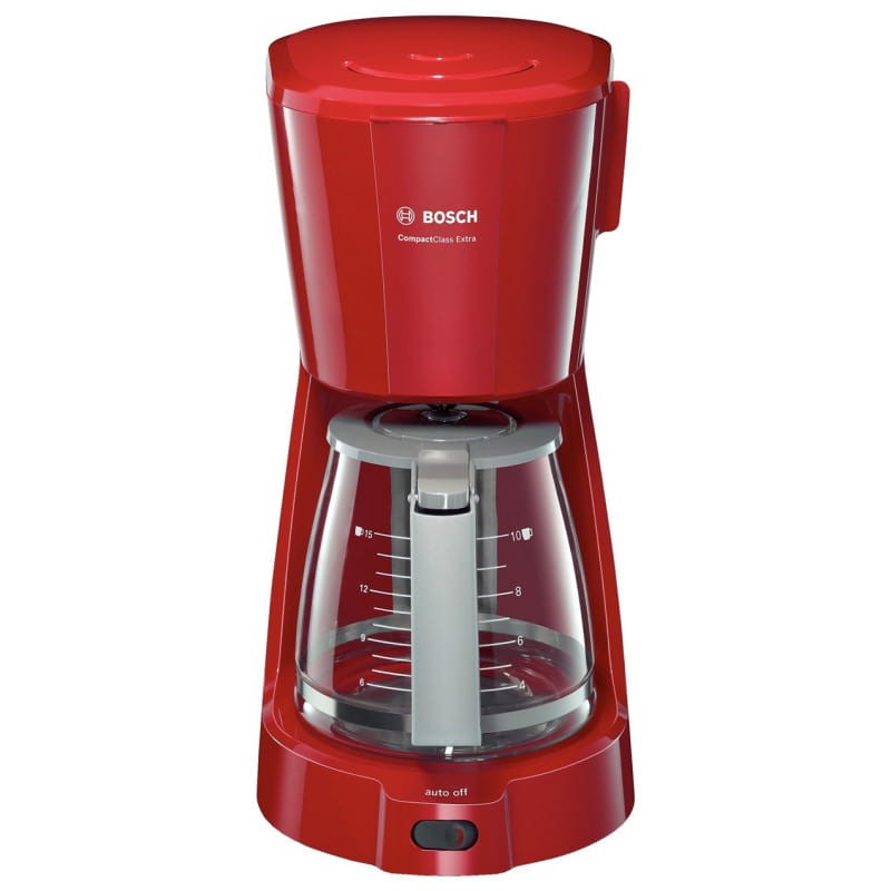 Bosch TKA3A034 1100 W 1,25 L Gris, Rouge - Cafetière à filtre - Ítem