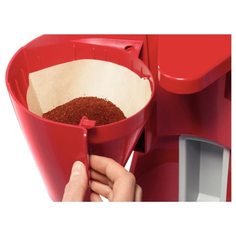 Bosch TKA3A034 1100 W 1,25 L Gris, Rouge - Cafetière à filtre - Ítem2