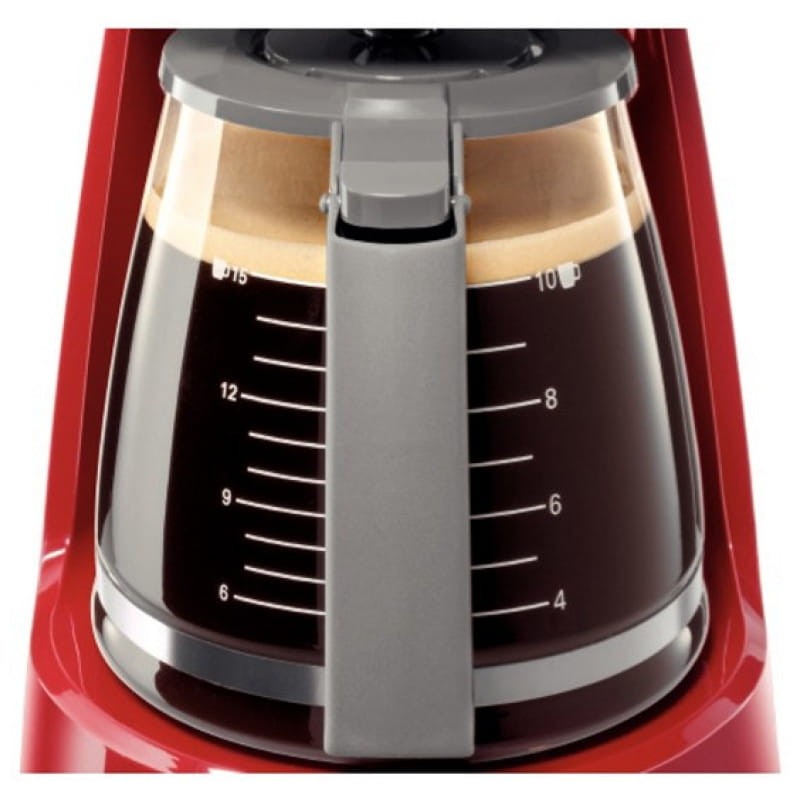 Bosch TKA3A034 1100 W 1,25 L Gris, Rouge - Cafetière à filtre - Ítem4