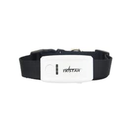 Vista frontal del Rastreador GPS para mascotas TKSTAR TK909 IP66 Blanco/Negro