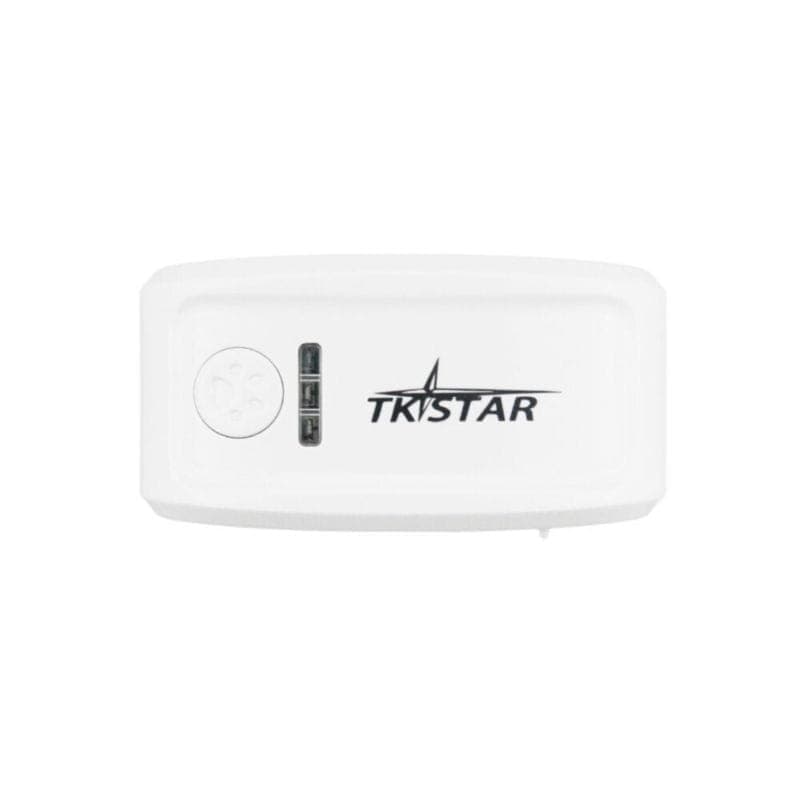 Frontal del Rastreador GPS para mascotas TKSTAR TK909 IP66 Blanco/Negro